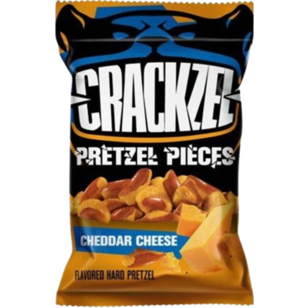 Crackzel Pretzel Pieces Cheddar 24x85g