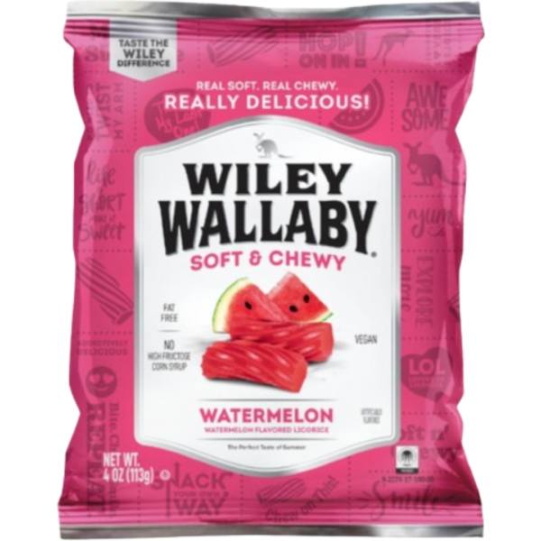 Wiley Wallaby Licorice Watermelon 12x113g
