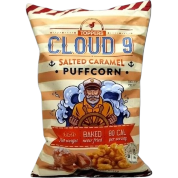 Toppers Cloud 9 Puffcorn Salted Caramel 12x30g