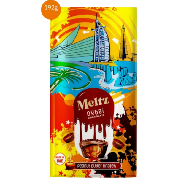 Meltz Dubai Chocolate Knafeh Peanut Butter 5x192g