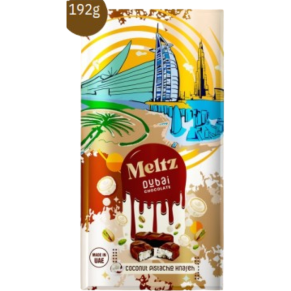 Meltz Dubai Chocolate Knafeh Coconut 5x192g