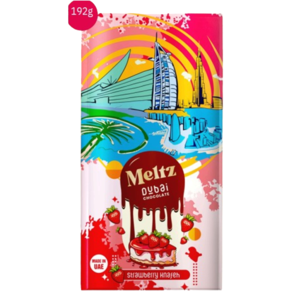 Meltz Dubai Chocolate Knafeh Strawberry Cheesecake 5x192g