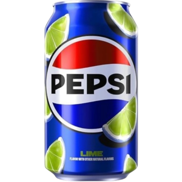 Pepsi Zero Lime 12x355ml (Best Before August 04 2025)