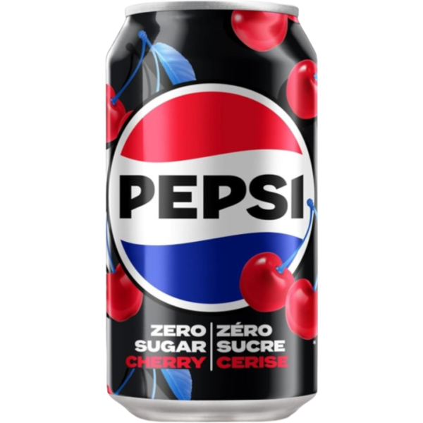 Pepsi Zero Wild Cherry 12x355ml (Best Before August 11 2025)