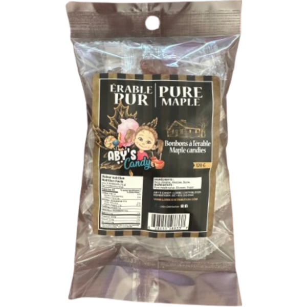 Pure Maple Sugar Candy 20x120g