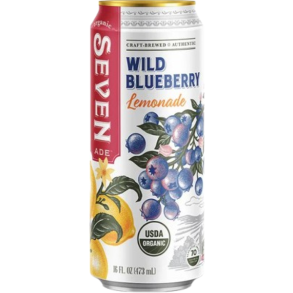 Seven Organic Ice Tea Blueberry Lemonade 12x473ml