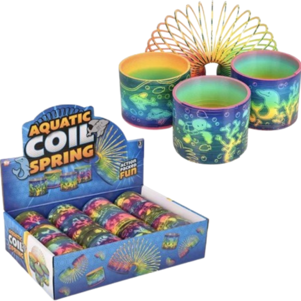 RIN Aquatic Animal Print Coil Spring 12