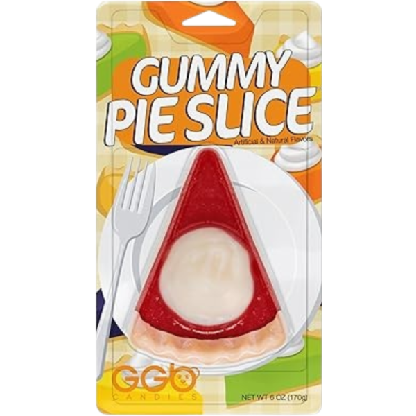 GGB Candies Gummy Pie Slice Cherry 8x6oz