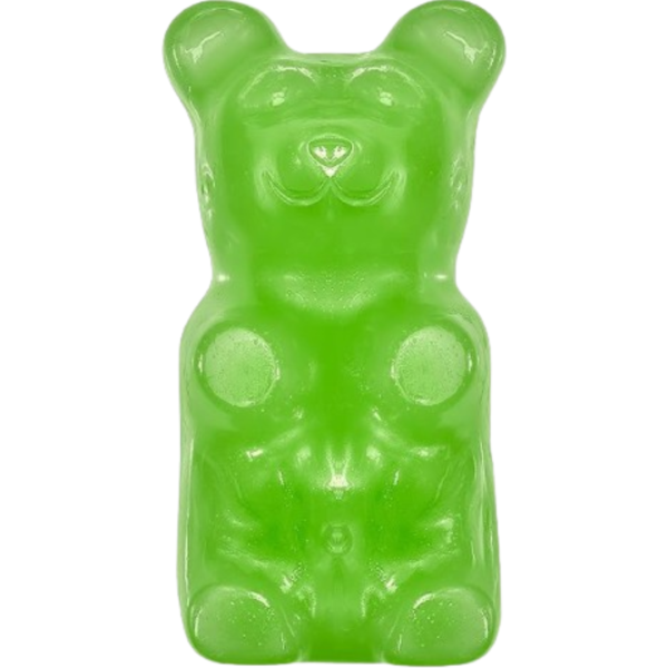 GGB Candies Giant Gummy Bear Lime 5lb