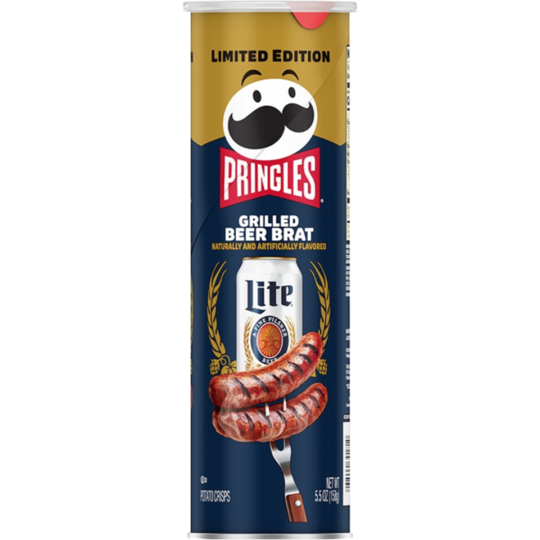 Pringles Grilled Beer Brat 14x5.5oz
