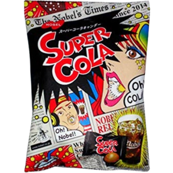 Nobel Candy Super Cola Peg Bag Japanese 6x2.96oz