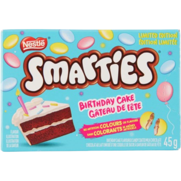 Nestle Smarties Birthday Cake 24x45g