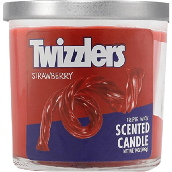 Twizzlers Scented Candle Strawberry 4x14oz