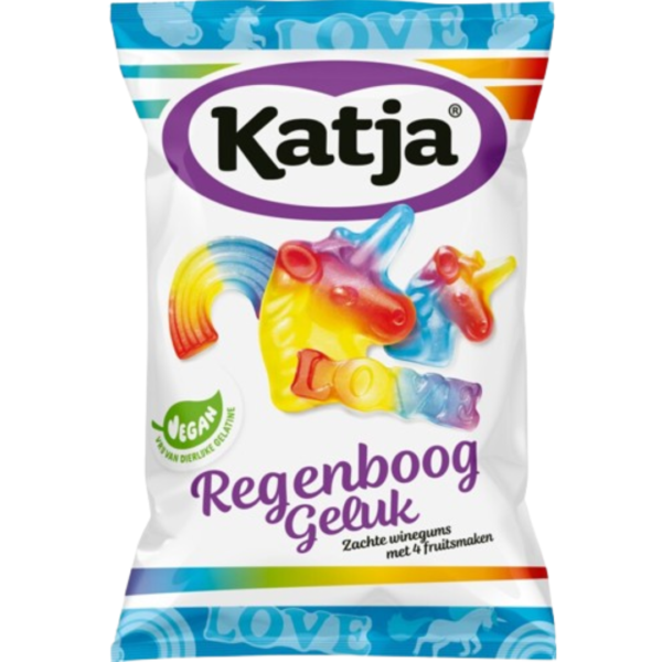 Katja Regenboog Geluk Vegan Peg Bag 12x250g
