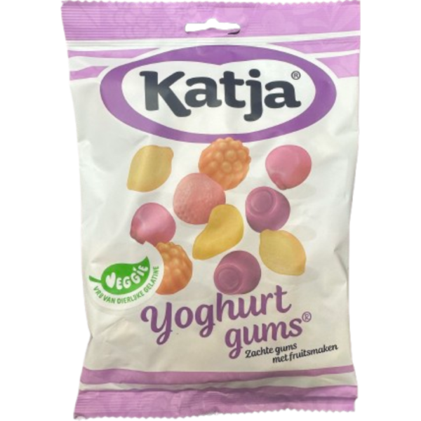 Katja Yoghurtgums Vegan Peg Bag 12x295g