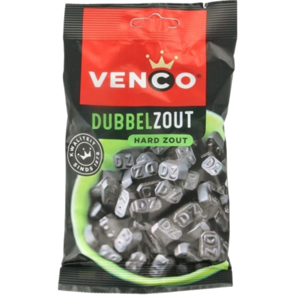 Venco Double Zoute Drop Peg Bag 12x120g