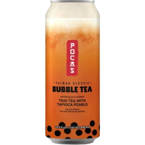 Pocas Bubble Tea Thai Tea 24x490ml
