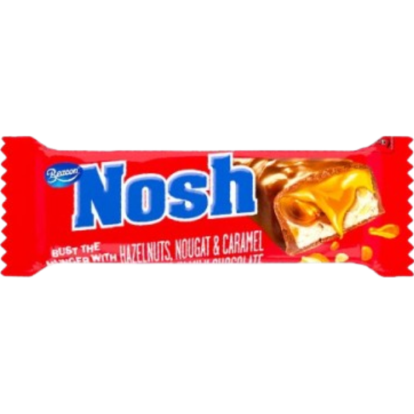 Beacon Nosh Hazelnuts Nougat & Caramel milk Chocolate South Africa 40x47g