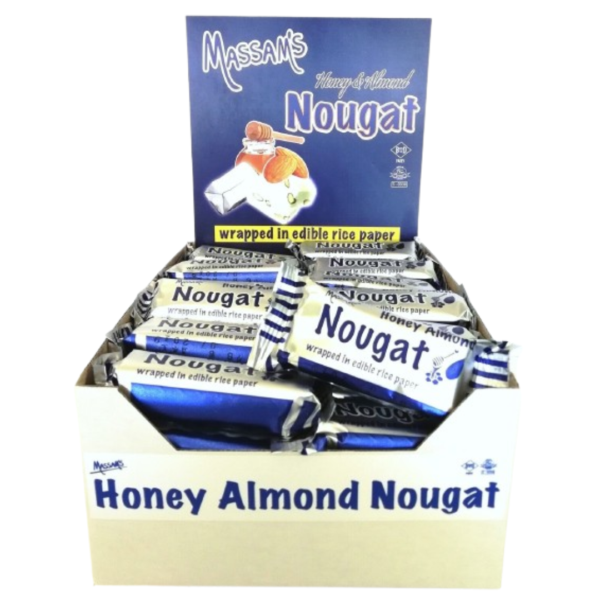 Massam's Nougat Almond & Honey South Africa 48x25g
