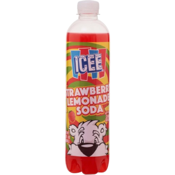 Icee Strawberry Lemonade Soda 12x500ml