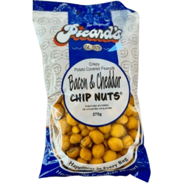 Picard's Chip Nuts Becon & Cheddar Peg Bag 6x275g