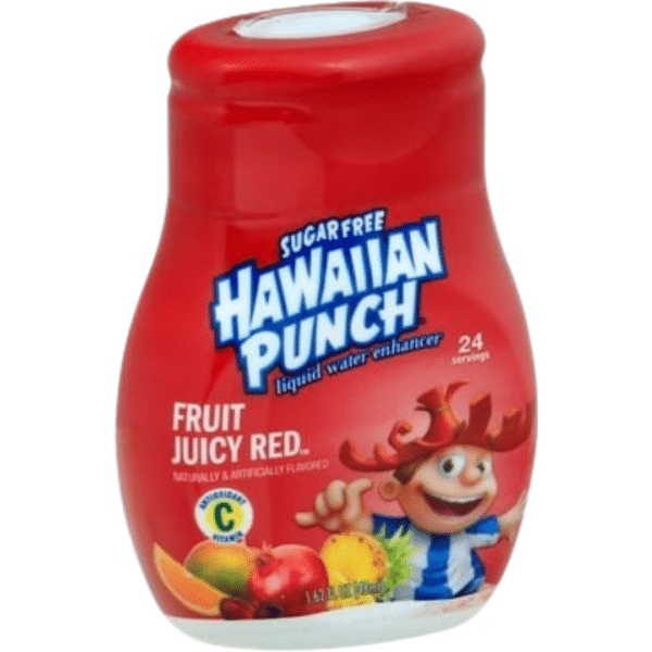 Hawaiian Punch Liquid Water Enhancer Sugar Free Fruit Juicy Red 6x48ml