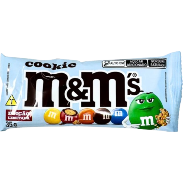 M&M Cookies Brazil 18x35g
