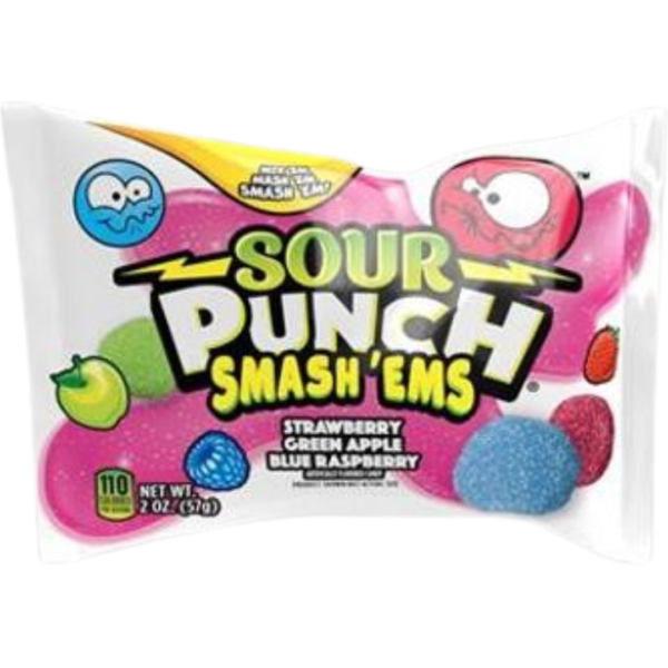 Sour Punch Smash'ems Limited Eddition 18x2oz