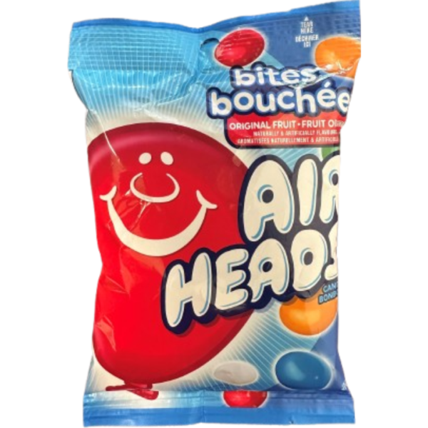 Airheads Bites Fruit Peg Bag 12x200g