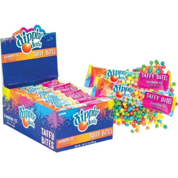 Koko's Dippin Dots Taffy Bites 36x0.54oz