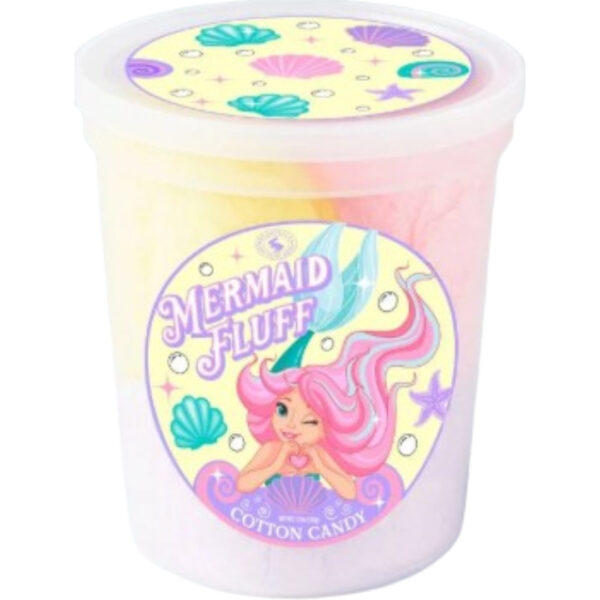 Cotton Candy Mermaid Fluff Tub 12