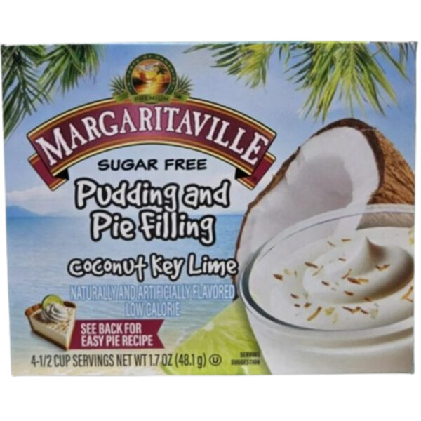 Margaritaville Sugar Free Pudding Coconut Key Lime 12x1.7oz