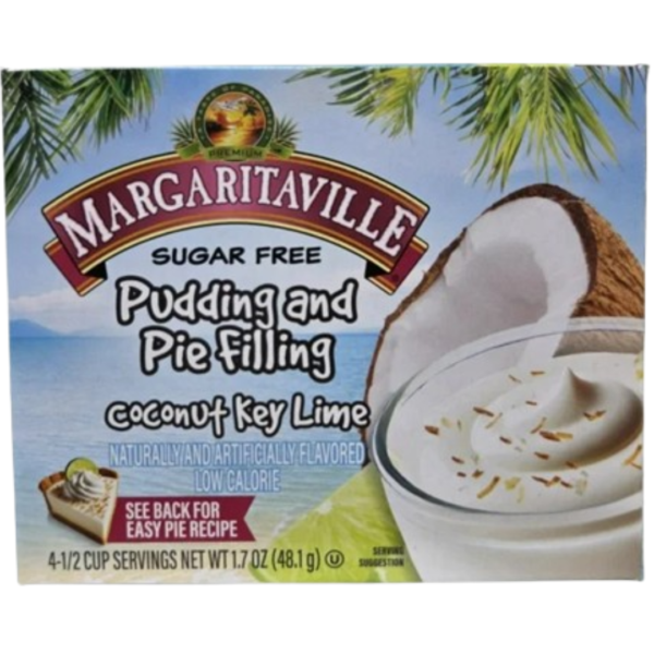 Margaritaville Sugar Free Pudding Coconut Key Lime 12x1.7oz