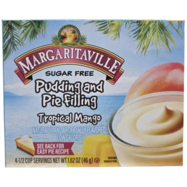 Margaritaville Sugar Free Pudding and Pie Filling Tropical Mango 12x1.62oz