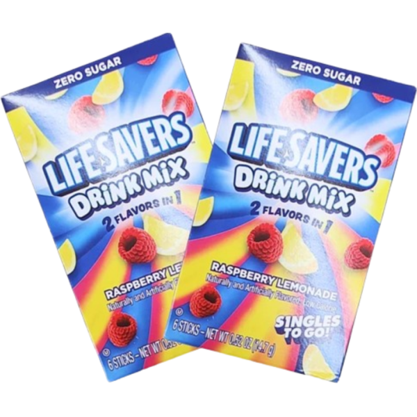 Lifesavers Single to Go Raspberry Lemonade 12
