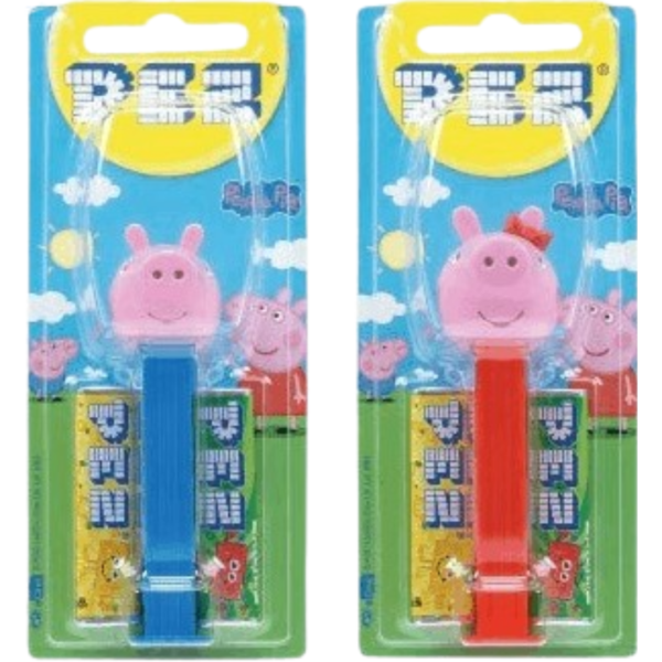 PEZ Blister Pack Peppa Pig 12