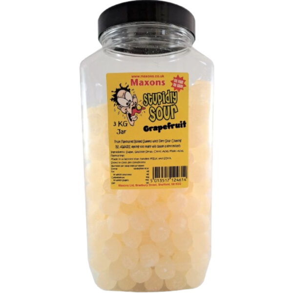 Maxon's Stupidly Sour Grapefruit Jar British 3kg