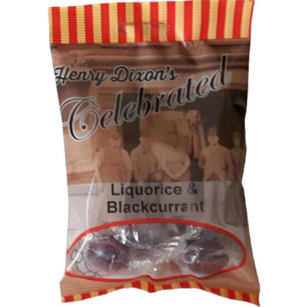 Maxon Dixons Liquorice & Blackcurrant British 12x120g
