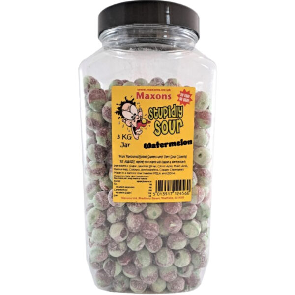 Maxon's Stupidly Sour Watermelon Jar British 3kg
