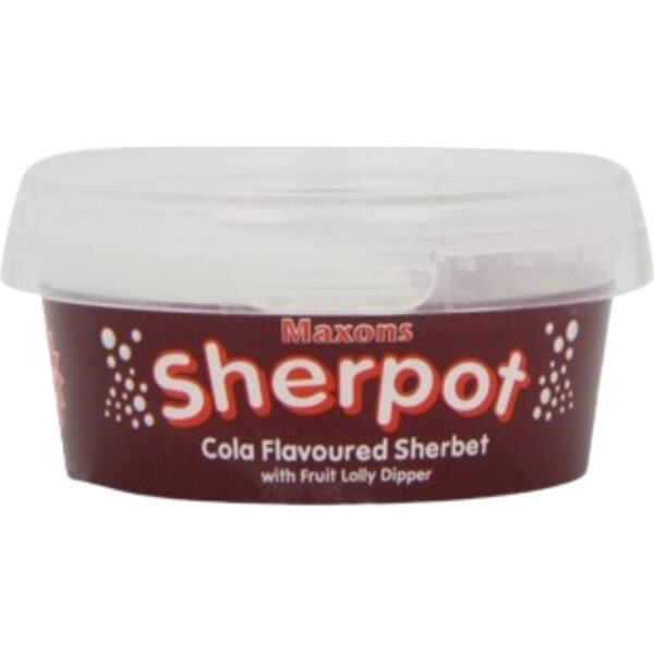 Maxon Cherry Cola Fizzpots British 18x50g