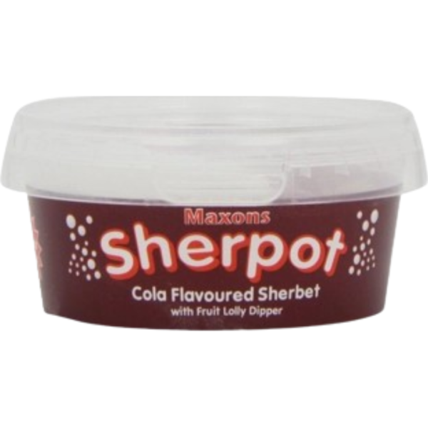 Maxon Cherry Cola Fizzpots British 18x50g