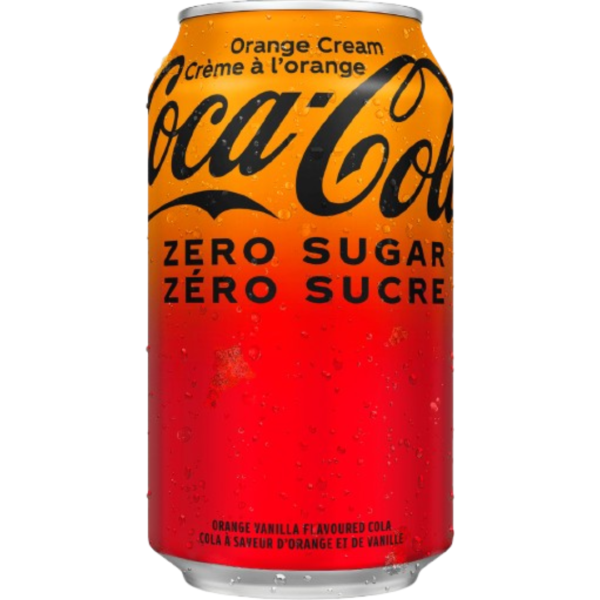 Coca Cola Zero Orange Cream 12x355ml