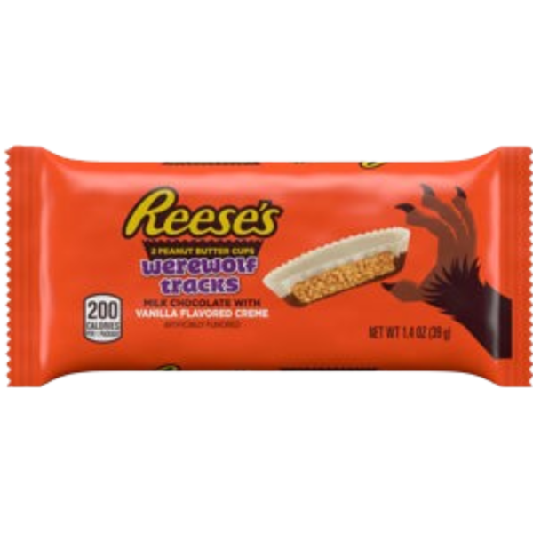 Hershey Reese's Werewolf Tracks Peanut Butter Cup 24x1.4oz