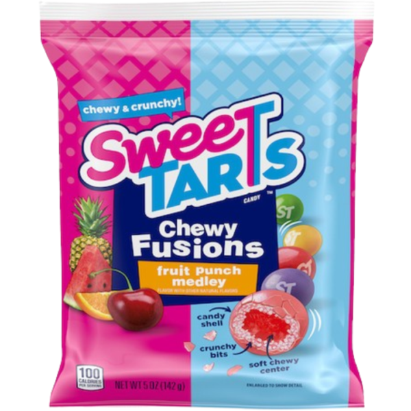 Ferrara Sweetarts Chewy Fusion Peg Bag 12x5oz