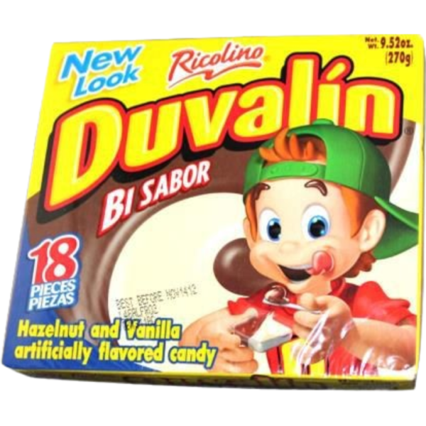 Ricolino Duvalin Vanilla Hazelnut Mexican 18