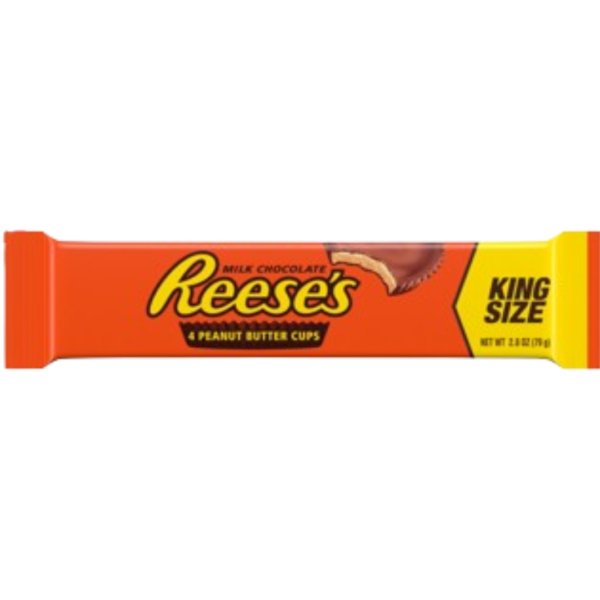 Hershey Peanut Butter Cup King Size Bar 24x2.8oz