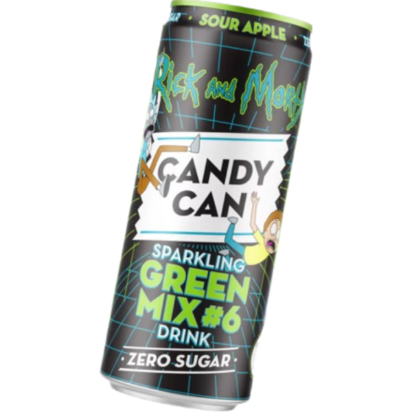Candy Can Rick And Morthy Green Mix 12x330ml