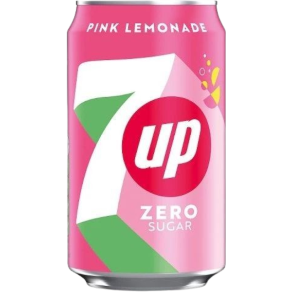7 Up Pink Lemonade British 24x330ml