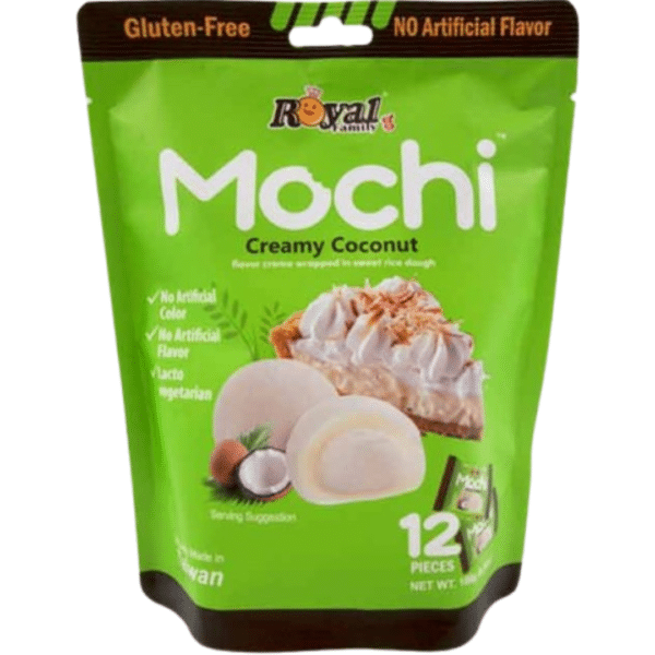 Royal Family Mochi Creamy Coconut Taiwan 12x180g