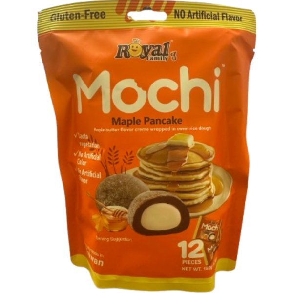 Royal Family Mochi Maple Pancake Taiwan Peg Bag 12x180g